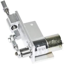 BEMONOC DIY Reciprocating Cycle Linear Actuator Kit with DC Gear Motor 12 Volt 150RPM Stroke 5/10mm With Switching Power Supply & Speed Controller