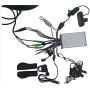 JJ Boom 48V 1000W 8 Inch Electric Bicycle Motor Kit Fat Tire 20085 8Wheel Brushless Toothless Hub Motor E Bike Wheel Kit (Disc Brake)