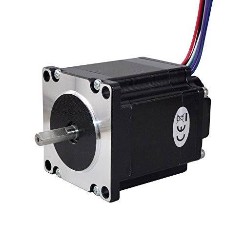 STEPPERONLINE Nema 23 Integrated Stepper Motor 126 Ncm(178.4oz.in) with Stepper Driver ISD04 12-38VDC