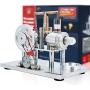 DjuiinoStar Hot Air Stirling Engine, Solid Metal Construction, Electricity Generator (DHA-BG-405)