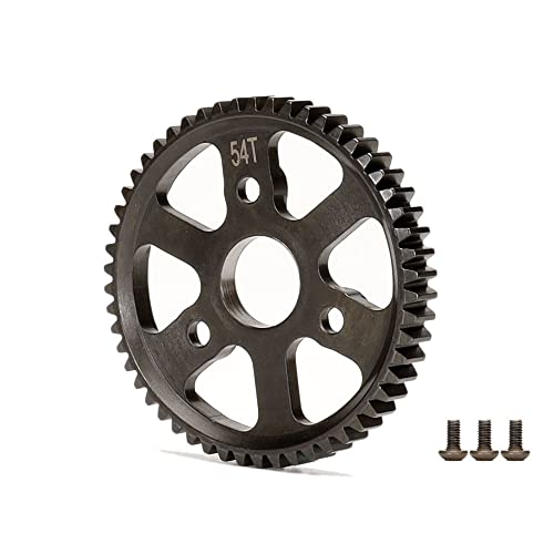 Harden Steel 50T 52T 54T M0.8 Spur Main Gear for Traxxas 1/10 Slash Stampede RUSTLER 4x4 6842 (54T)