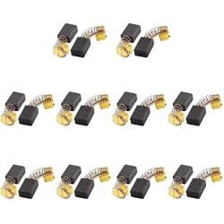 Bonsicoky 20Pcs Electric Motor Carbon Brush 11mm x 8mm x 5mm Power Tool Carbon Brushes Replacement Part for Electric Drills, Polishers, Engravers
