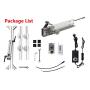 JQDML Cycle DIY Reciprocating Linear Motor, 12 Volt Long Adjustable Stroke 1.2inch-6.3 inch Linear Actuator 12-95rpm Variable Speed with Remote Controller DC Power Adapter JQ-RL-YY05