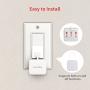 SwitchBot Smart Switch Button Pusher - No Wiring, Wireless App or Timer Control, Add SwitchBot Hub Mini to Make it Compatible with Alexa, Google Home, IFTTT (black)
