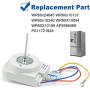 WR60X21887 Refrigerator Evaporator Fan Motor for G.E R-Series X-Series Replace WR60X24645 WR60X10240 PS11721928 WR60X10137 by Fetechmate