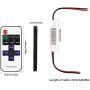 RGBZONE 2 Pack RF Wireless Remote Controller DC 5-24V 11 Key Mini Dimmer Switch for 5050 3528 5630 RGB LED Strip Light