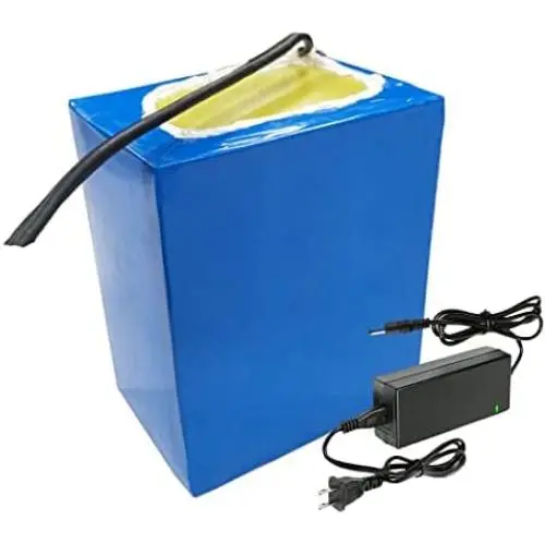 Pack de Batterie Lithium-ion 72V pour Vélo Électrique Wnicek (20Ah, 30Ah, 40Ah, 50Ah, 60Ah) Compatible avec Motos/Vélos/Scooters/Tricycles/Véhicules Tout-Terrain avec BMS et Chargeur Pack de Batterie Lithium-ion 72V pour Vélo Électrique Wnicek (20Ah, 30Ah, 40Ah, 50Ah, 60Ah) Compatible avec Motos/Vélos/Scooters/Tricycles/Véhicules Tout-Terrain avec BMS et Chargeur