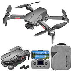 GoolRC X2-PRO3 Foldable GPS Drone with 4K Camera for Adults, 5G WiFi FPV Drone with 3-Axis Gimbal, EIS Anti-Shake, RC Quadcopter with Brushless Motor, Auto Return, Follow Me, Storage Bag and 2 Battery