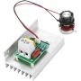 WSDMAVIS 1Pcs 10000W SCR Voltage Regulator AC 220V Electric Motor Speed Controller Dimmer Thermostat