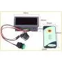 WSDMAVIS 1 Pcs DC Motor Speed Controller Regulator DC 6-30V PWM Speed Controller 12V/24V LED Display with IR Remote
