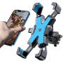 Kairiyard Motorcycle Bike Bicycle Cell Phone Mount Holder, Dirt Bike Motorcycle Bicycle Handlebar Rearview Mirror Phone Holder Mount 360° Rotatable for Most Mobile Phones