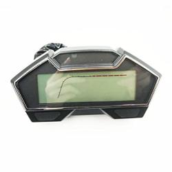 SAMDO Universal Motorcycle Speedometer Odometer Tachometer RPM Speedometer Gauge 199 Kph Mph for Carburetor Motor