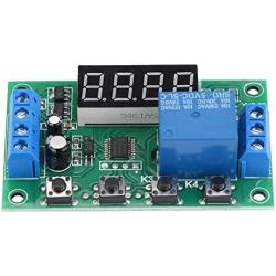 Time Delay Module, LED Display Adjustable Timer Relay Automation Control Switch Module(5V)