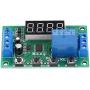Time Delay Module, LED Display Adjustable Timer Relay Automation Control Switch Module(5V)