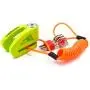 Verrou de disque robuste pour vélo et moto Acekit Veison - Corps renforcé, résistant à la sciure, avec quatre nervures, broche de verrouillage durcie de 6mm et câble d'alarme - Vert Verrou de disque robuste pour vélo et moto Acekit Veison - Corps renforcé, résistant à la sciure, avec quatre nervures, broche de verrouillage durcie de 6mm et câble d'alarme - Vert