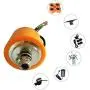 E-Tech 200w/24v Brushless Gearless Electric Skateboard Conversion Kit Hub Motor (Model: Motor & Tire)