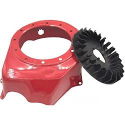 Recoil Cooling Flywheel Fan Housing Cover Shroud for a Gx160 Gx200 168f 5.5hp 6.5hp Gas Engine Motor Generator Water Pump for Garden