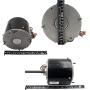 Supplying Demand W51-13CJA1-02 HVAC Condenser Motor 1/3 HP 1 Phase 1 Speed 208/230V 1075 RPM Must Match Specs of Current Motor to Function Correctly