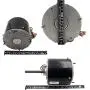 Supplying Demand W51-13CJA1-02 HVAC Condenser Motor 1/3 HP 1 Phase 1 Speed 208/230V 1075 RPM Must Match Specs of Current Motor to Function Correctly