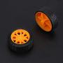 78pcs Worm Rack Kits Accessories Plastic Gears Pulley Belt Gear Shaft Belt DIY Set