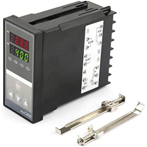 SSR Output Temperature Controller, Digital Temp Control Thermostat with Alarm Function