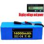 Wnicek E-Bike Battery 36V 14Ah Li-ion Battery 14000mAh 10S 5P Lithium Battery Pack with BMS + 42V Charger Fit for 500W 350W 300W 250W 200W Motor