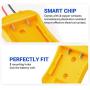 Ecarke for Power Wheels Battery Adapter for DeWalt 20V Max Battery 18V Battery Adapter Dock Power Connector 12 Gauge Robotics