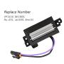 Blower Motor Resistor 4P1516 Mt1805 Ru-631 Ja1639 Bmr34 Compatible with Chevy Silverado, Trailblazer, Cadillac Escalade, GMC Envoy, Sierra