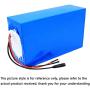 Jieoto 72V 20AH 30AH 40AH E-Bike Battery Lithium-ion Battery Pack Built-in 30A BMS for 1000W-1800W Motor with 84V 3A Charger Fit for Electric Motorcycles Electric Tricycles Mopeds