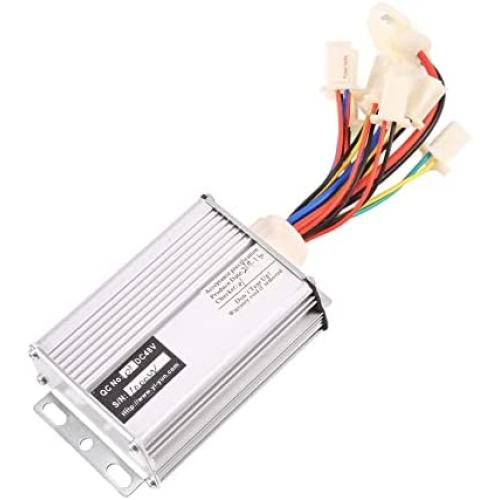 OVNSHVN Electric Bike Controller 48V 1000W Brushed Controller Electric Bicycle E-Bike Scooter Motor Brush Speed Controller Accesso silver