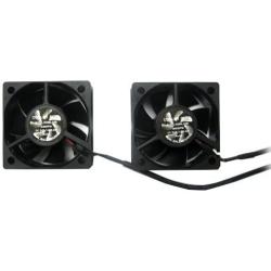 Coolerguys Dual USB Fan, High Cooling Capacity, 50mm, High-Performance Efficiency, Dimension: [1.97 x 0.79 x 1.97 inches], 5V, Ultra Quiet Cooling Blower Fan