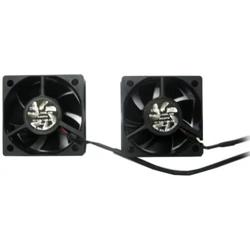 Coolerguys Dual USB Fan, High Cooling Capacity, 50mm, High-Performance Efficiency, Dimension: [1.97 x 0.79 x 1.97 inches], 5V, Ultra Quiet Cooling Blower Fan