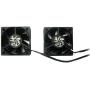 Coolerguys Dual USB Fan, High Cooling Capacity, 50mm, High-Performance Efficiency, Dimension: [1.97 x 0.79 x 1.97 inches], 5V, Ultra Quiet Cooling Blower Fan