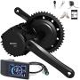 BAFANG 48V 750W Mid Drive Kit, 8Fun BBS02 Electric Bike Mid Mount Motor with Display & Chainring, DIY eBike Conversion Kit for Mountain Bicycle Road Bicycles Commuter Bikes (NO Battery)