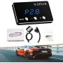 Throttle Response Controller,9 Drive 9-Mode Universal Electronic Throttle Controller For Dodge Maserati Chrysler Jeep(807) (Back and Blue)