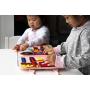 Birch Valley Busy Board Montessori Toys for Toddlers Sensory Toys Autism Toys Toddler Activity Board- Educational Learning Toys (Pink) with zippable Pocket