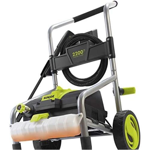 Sun Joe SPX4003-ULT Electric Pressure Washer, 14.5-Amp Motor, Utility Brush, Wheel and Rim Brush, 2200 PSI Max, 1.6 GPM Max