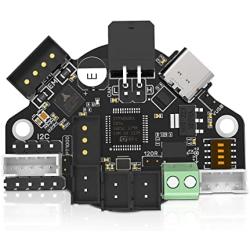 BIQU EBB36 CAN Bus Adapter Board with MAX31865 Hot End PCB Board Filament Break Blockage Detection for 36 Stepper Motor Extruder Nozzle Head Tool for Blv Ender 3