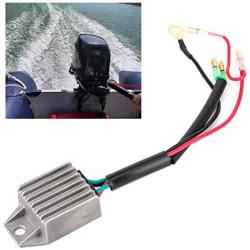 Aluminium Alloy Voltage Regulator Rectifier Stabilizer for 2 Stroke 15HP Outboard Motor Marine Boat Accessories Durable
