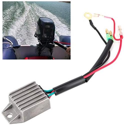 Réducteur de Tension Régulateur Stabilisateur en Alliage d'Aluminium pour Moteur Externe 15HP Marine Bateau Accessoires Durable Réducteur de Tension Régulateur Stabilisateur en Alliage d'Aluminium pour Moteur Externe 15HP Marine Bateau Accessoires Durable