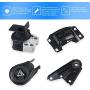 JDMON Compatible with Front and Rear Engine Motor Mount Mazda 3 2.0/3.2L 2004-2009 Mazda 5 2.3L 2006-2010 Compatible with A4404 A4405 A5312 A4418