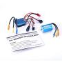 Surpass Hobby Blue 2435 6100KV Brushless Motor Shaft 2.0mm with Brushless 25A ESC Combo for 1/16 1/18 RC Car