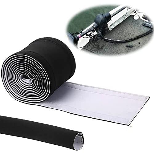Neoprene Troll Sleeve, Trolling Motor Cable Organizer Sleeve for Cover Wire and Extension Cords