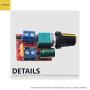 CENTAURUS 3Pcs DC Motor Speed Controller Module 3V-35V PWM Speed Control Switch LED Dimmer Mini 5A Max 90W