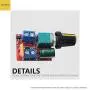 CENTAURUS 3Pcs DC Motor Speed Controller Module 3V-35V PWM Speed Control Switch LED Dimmer Mini 5A Max 90W