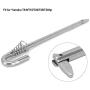 Terisass Outboard Engine Accessories - 6894316000 Outboard Motors Engine Tilt Rod Pin Lock Assembly Bracket Fit for Yamaha T9.9/T15/T20/T25/T30hp 689-43160-00 Aluminum Alloy Material