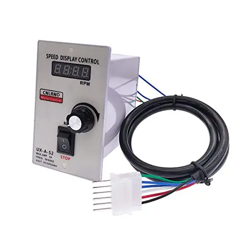 UX-A-52 Digital Display Speed Controller Motor 400W AC 220V Speed Pinpoint Regulator Controller Forward & Backward 50/60hz
