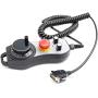 DDCSV3.1 Offline Controller 4 Axis 500kHz CNC Offline Motion Control and 100PPR MPG Hand Wheel with Emergency Stop Switch for Stepper Motor Servo Motor