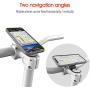 Mountain Bike Phone Mount,Bicycle Cell Phone Holder,Universal Aluminum Handlebar Stem Phone Clamp,Cycling Mobile Phone Clip,MTB Road Bike Quick Attach/Detach for iPhone Samsung Galaxy Google-Black