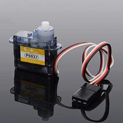 Vehicles-OCS 1PC 3.7g Micro Light Servo P0037 Steering Gear Coreless Motor 20x8.2x17.3mm Servo Parts for RC Robot Car Aircraft Boat
